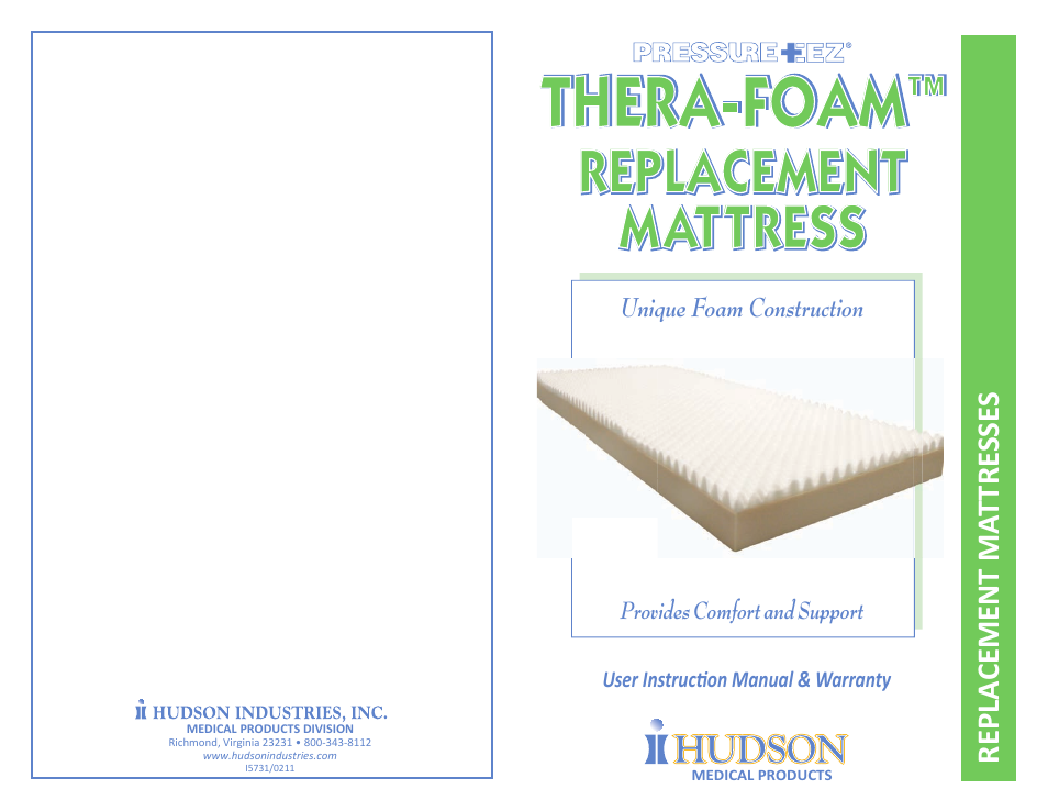 Thera-Foam Replacement Mattress