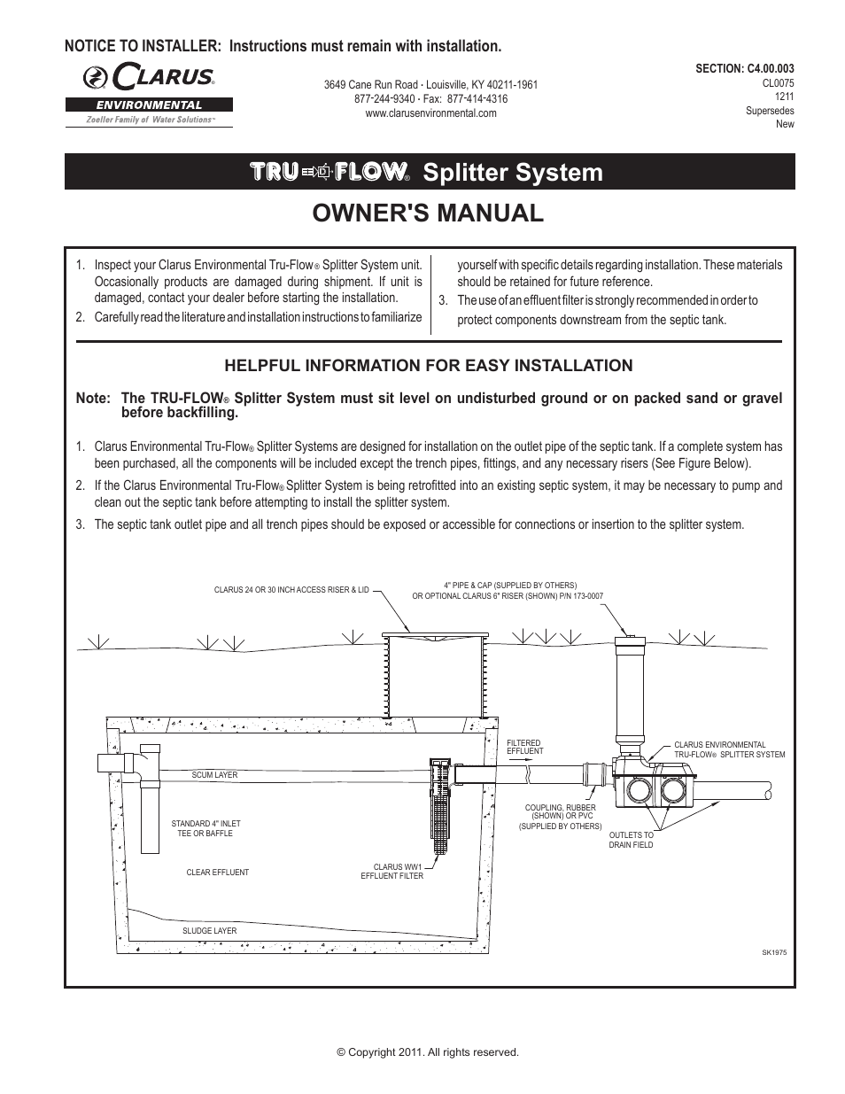 Tru-Flow Splitter System