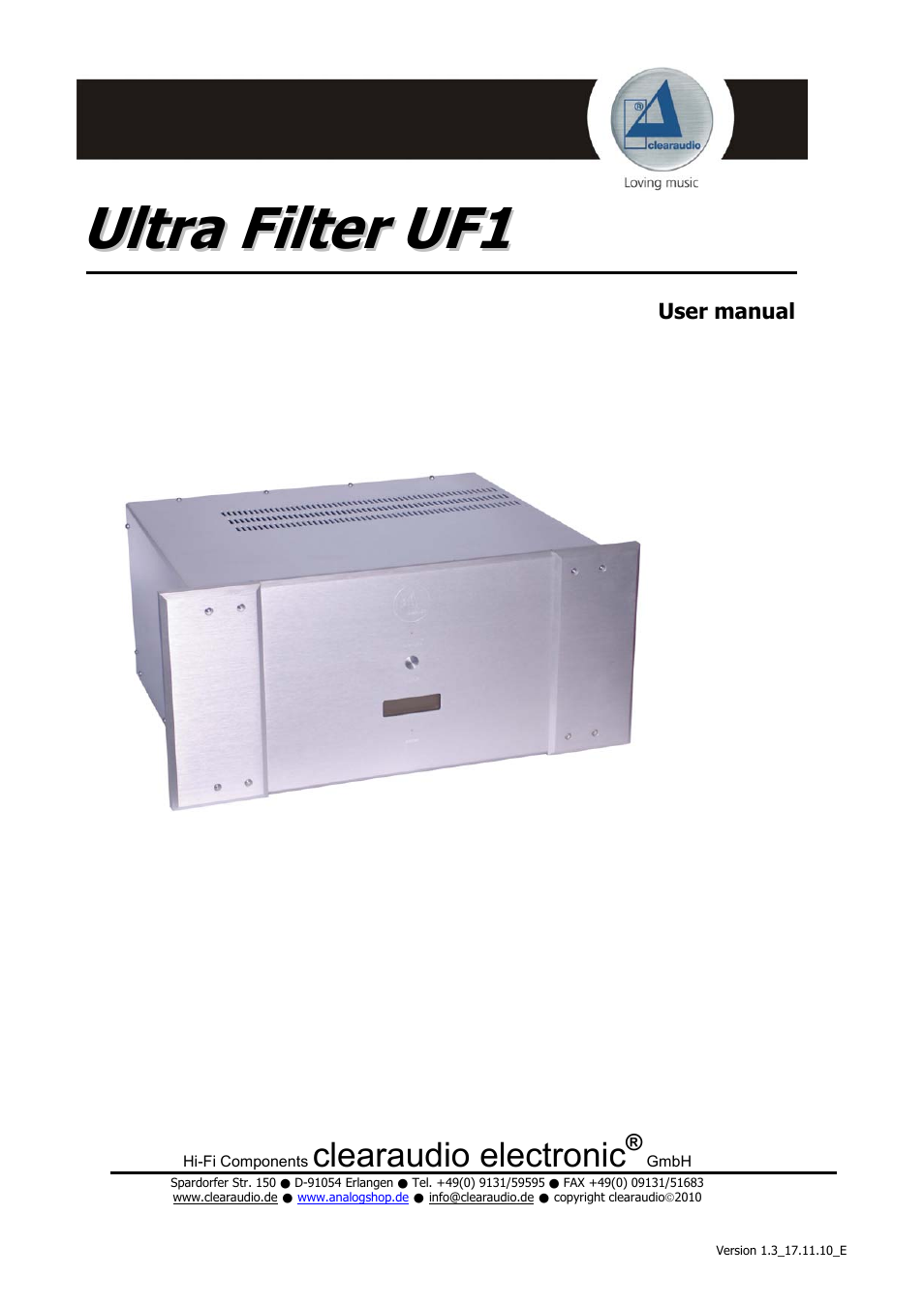 UF1 (ULTRA FILTER)