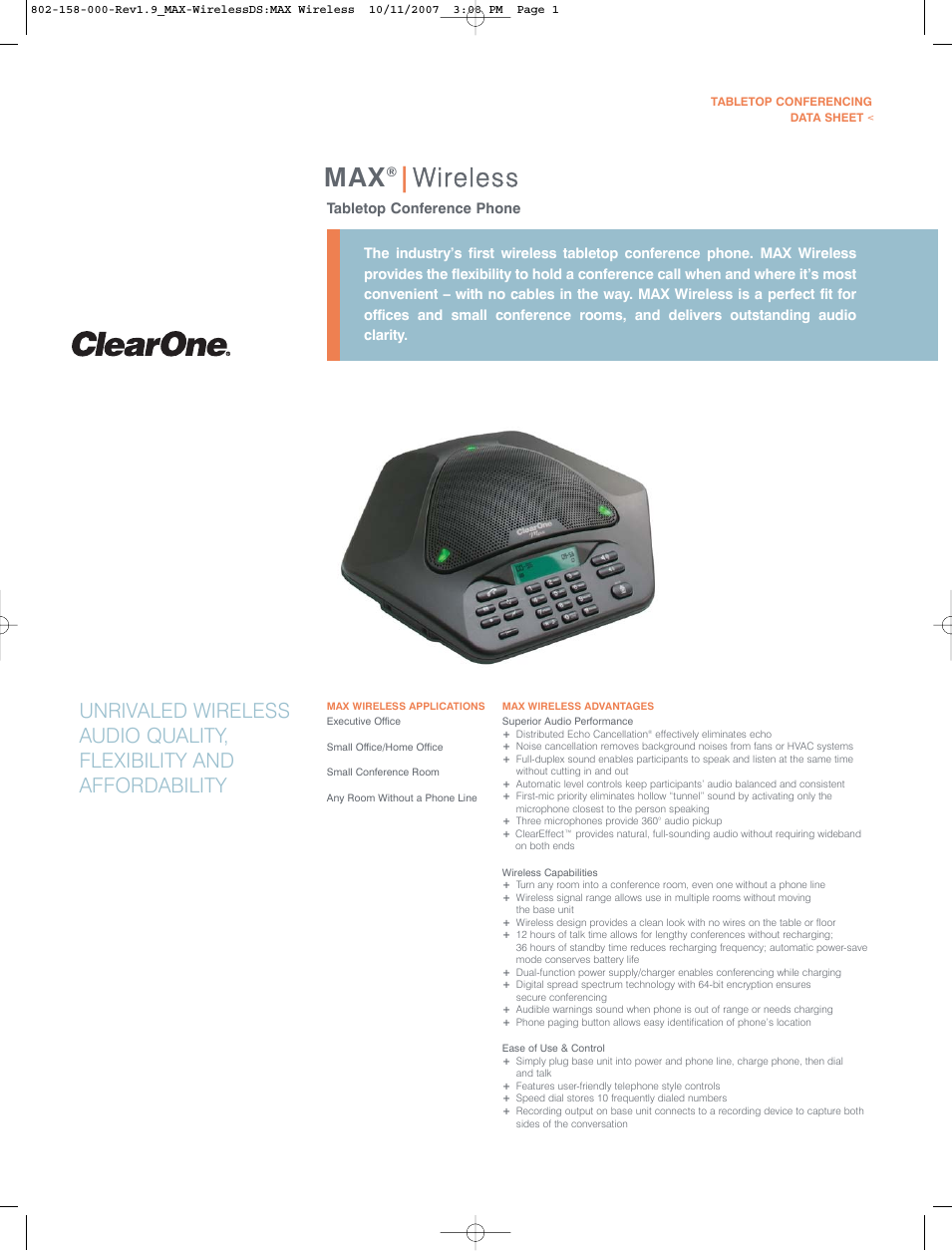 MAX Wireless 910-158-007