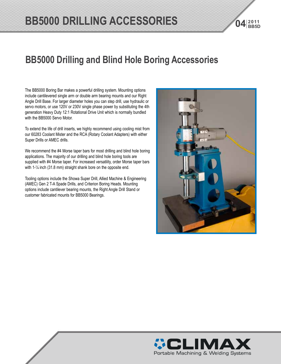 BB5000 Drilling Accessories