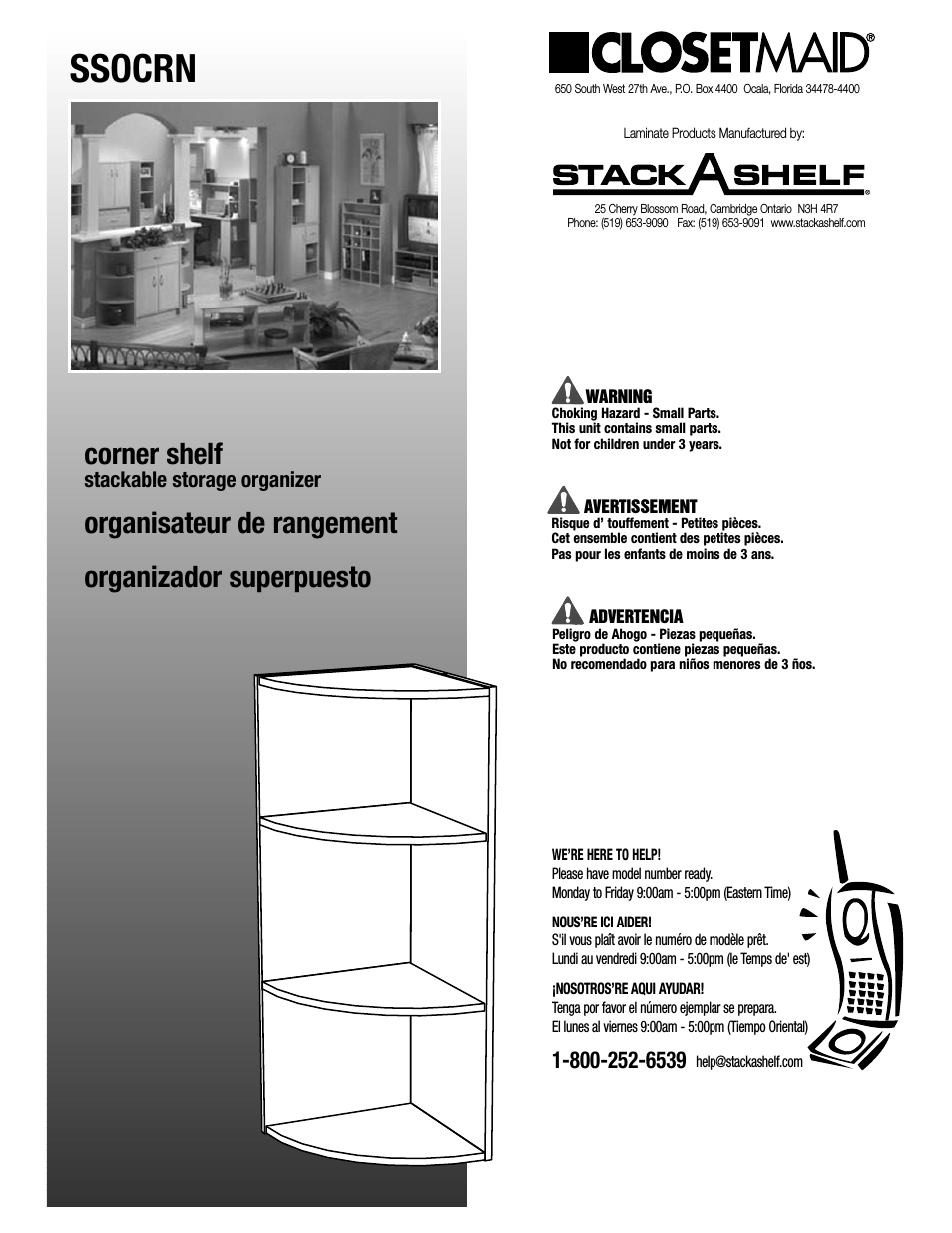 Stackable Storage Organizer SSOCRN