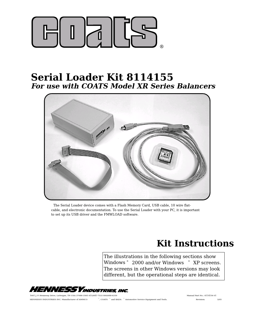 Kit 8114155 Serial Loader