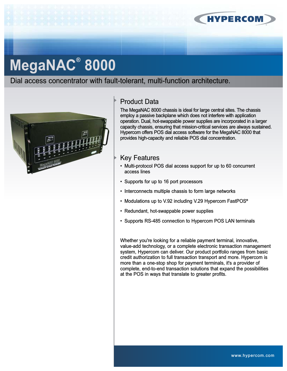 MegaNAC 8000
