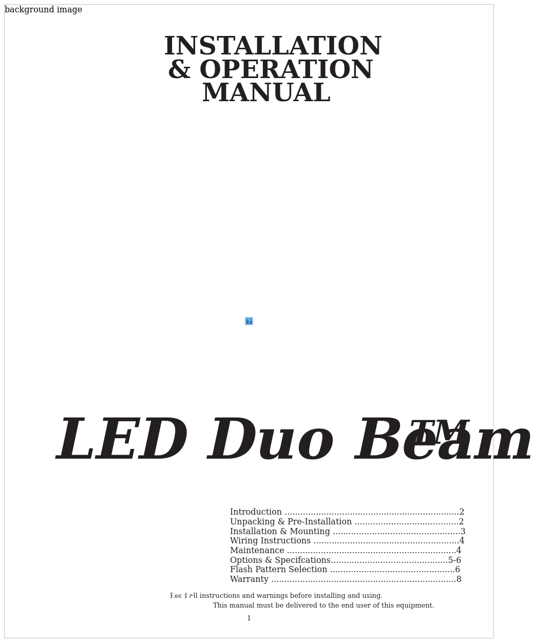 LED DuoBeam