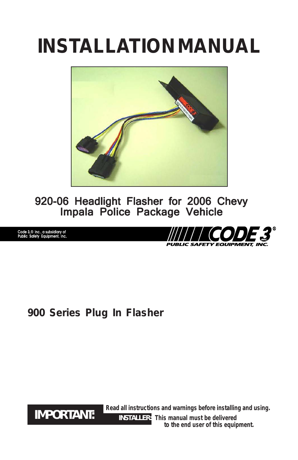 920-06 Flashers