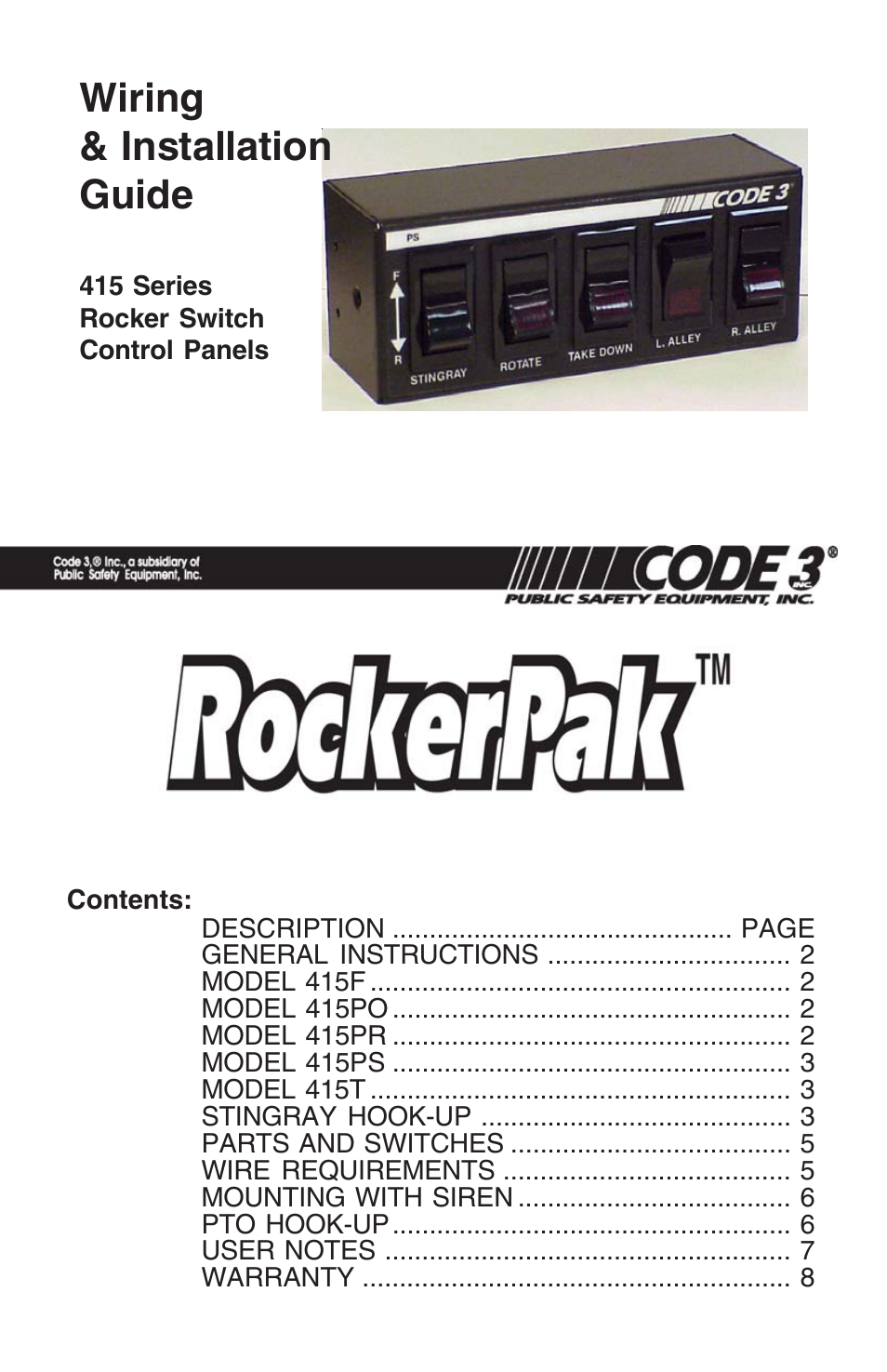 RockerPak 415