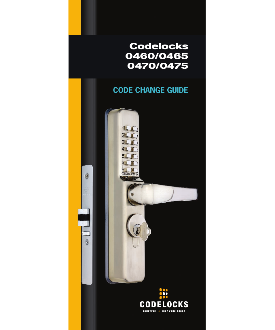 CL460 Narrow Stile Codelock