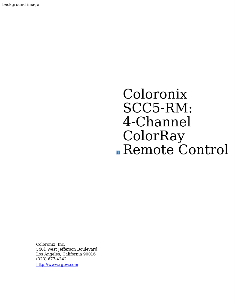 SCC5-RM