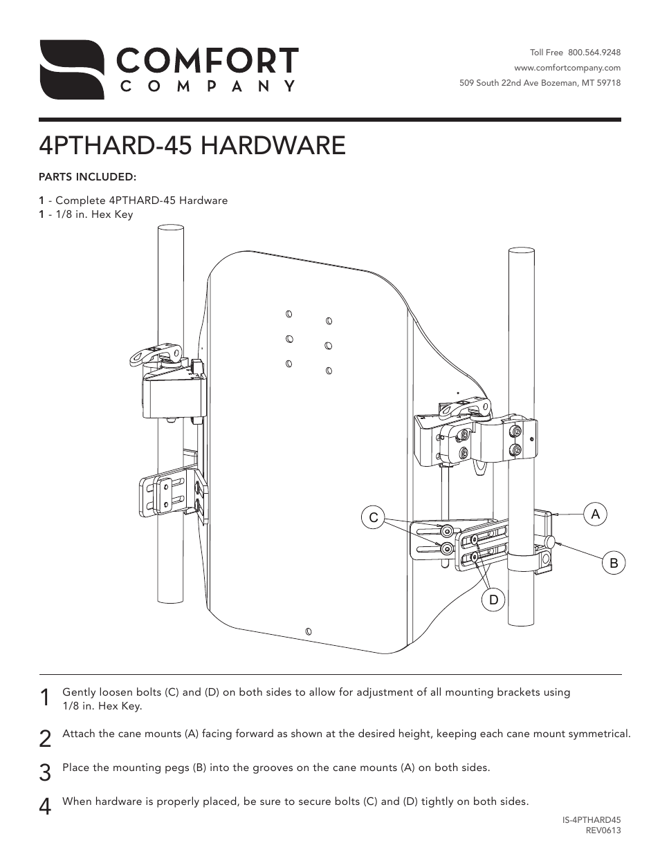 4PTHARD-45 Hardware