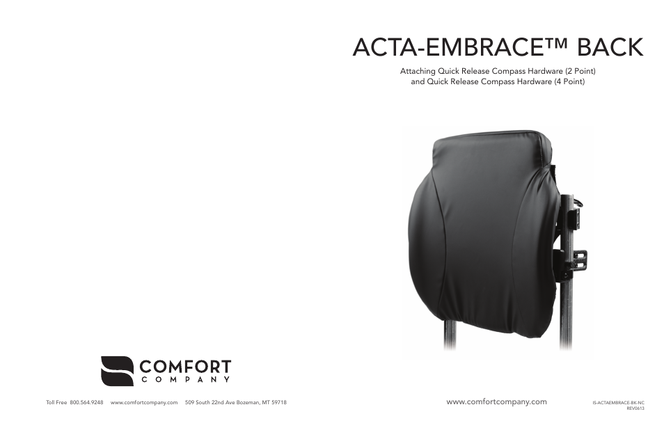 Acta-Embrace Quick Release