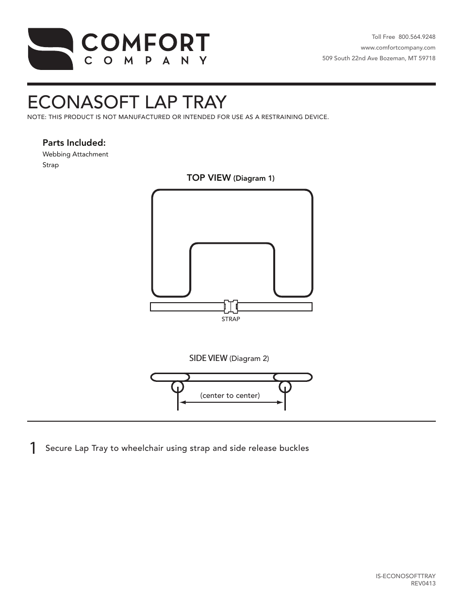 Econasoft Lap Tray