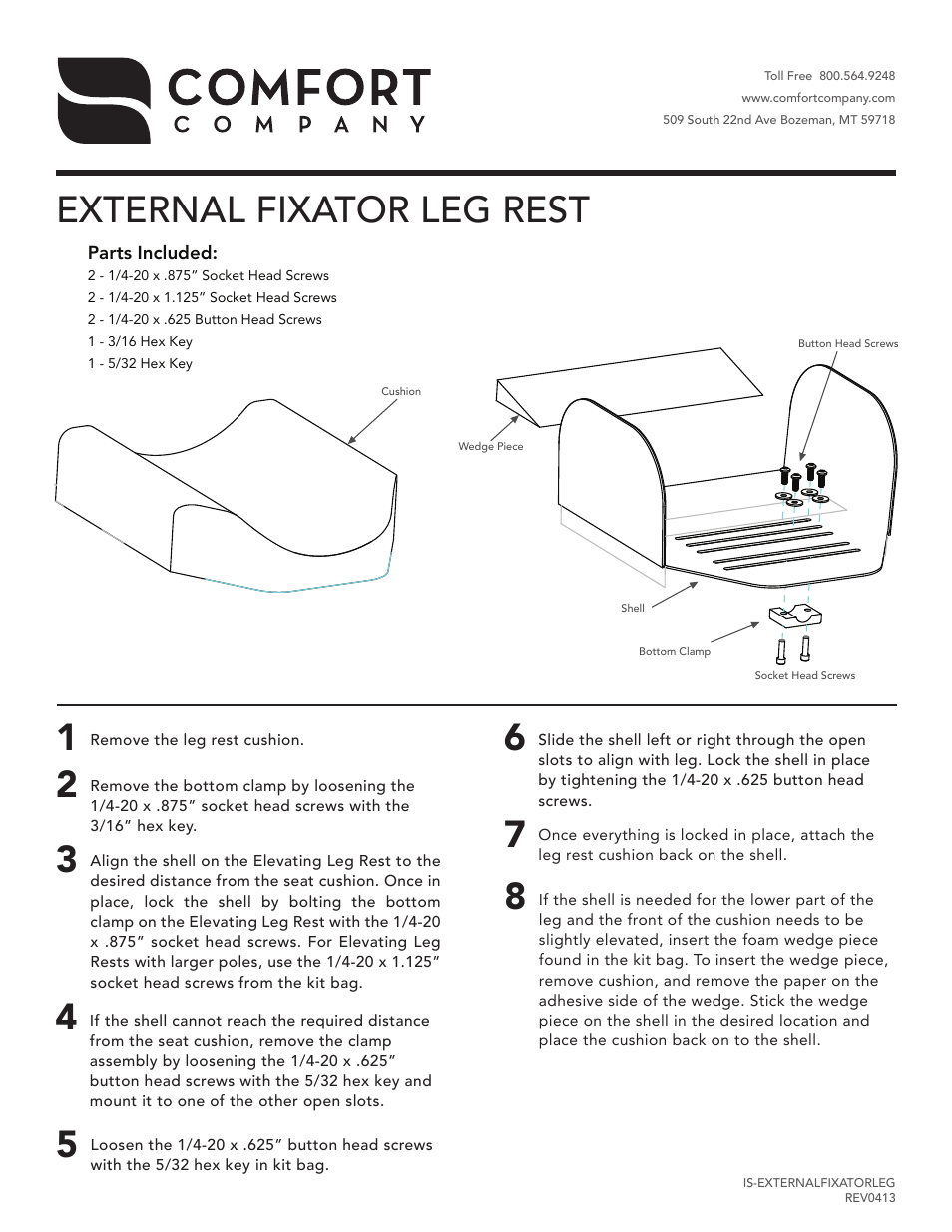 External Fixator Leg