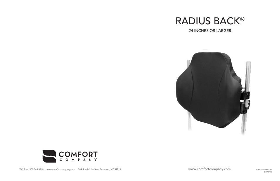 Radius Back - 24In