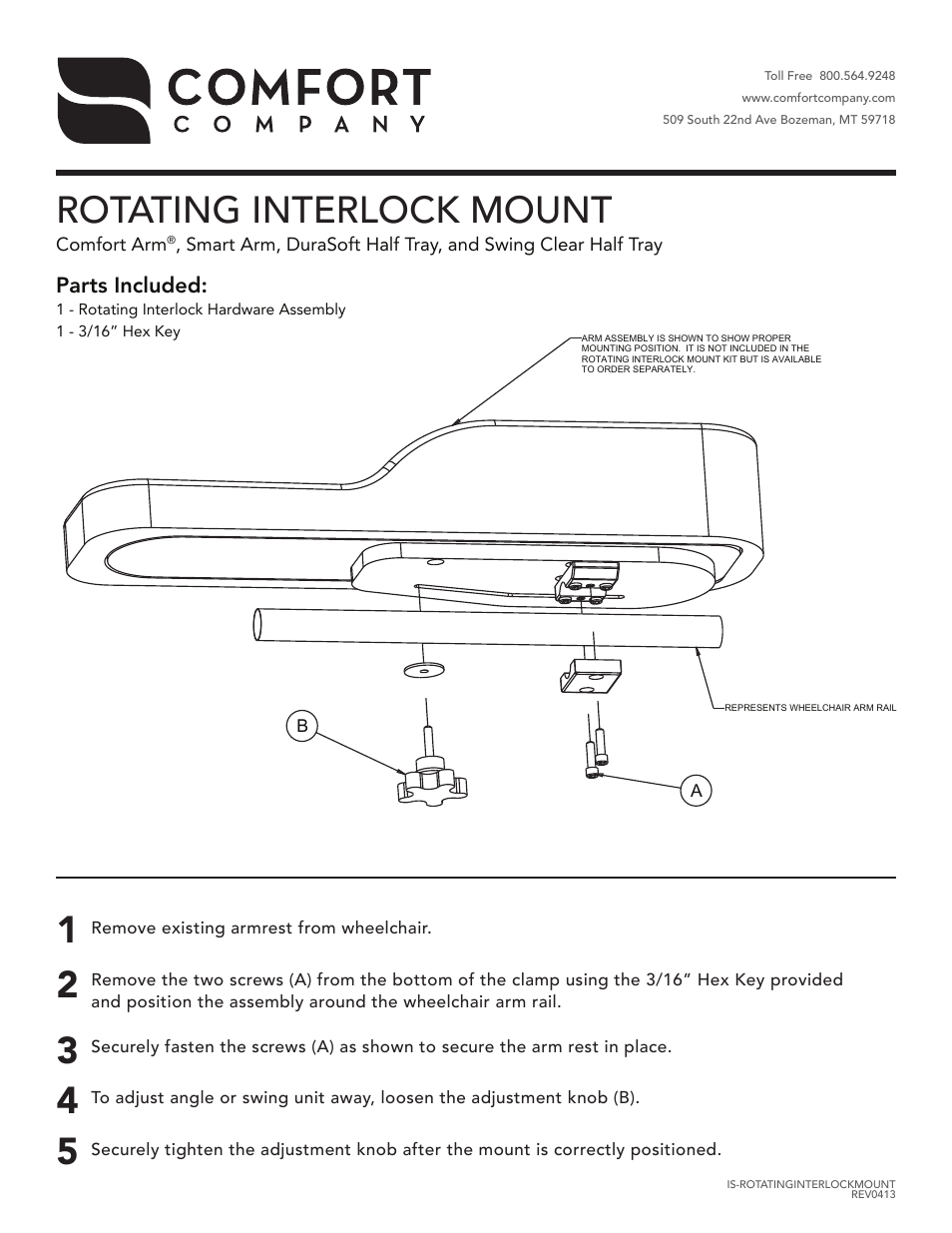 Rotating Interlock Mount