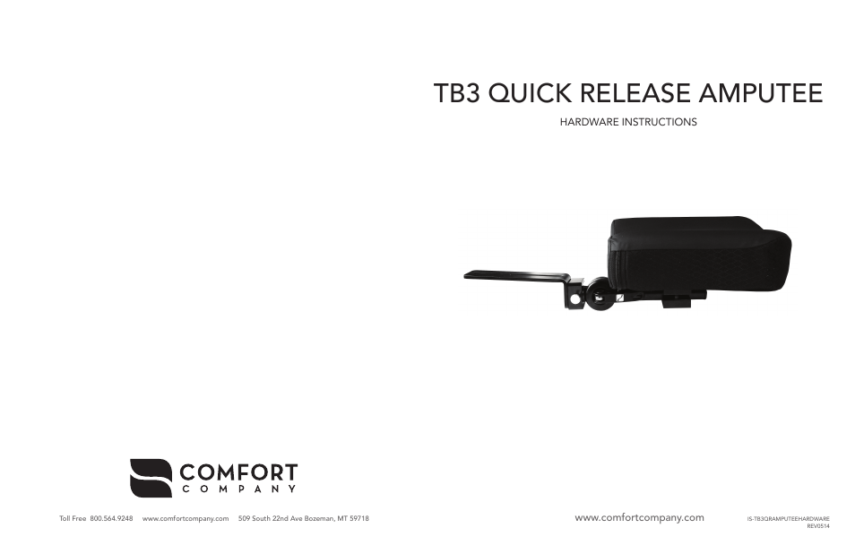 TB3 Quick Release Amputee Hardware