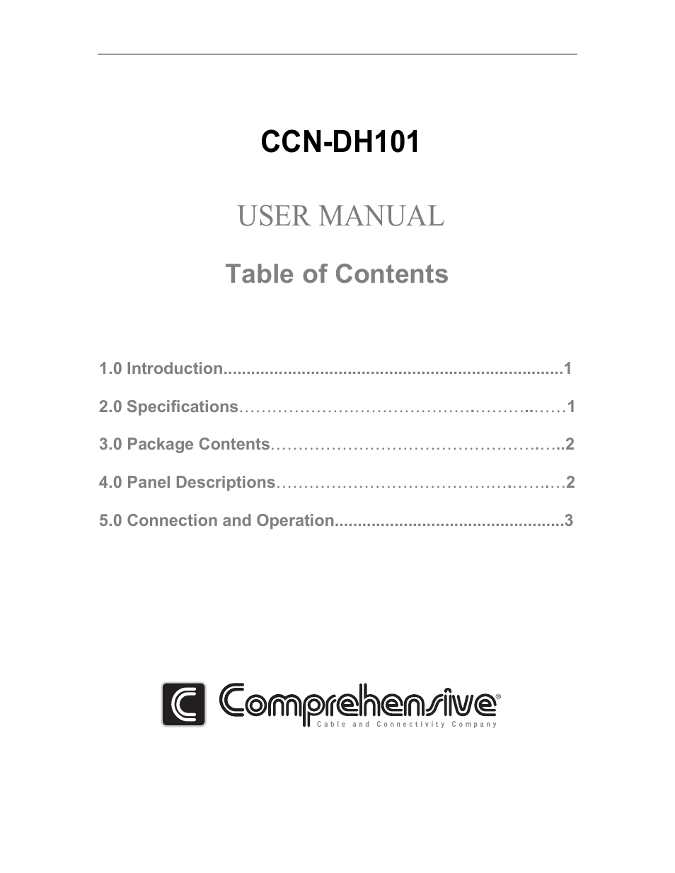 CCN-DH101