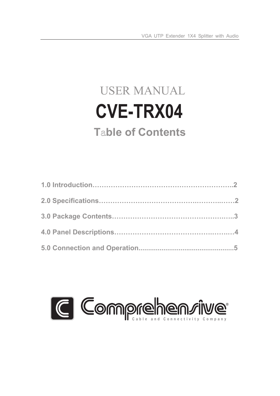 CVE-TRX04