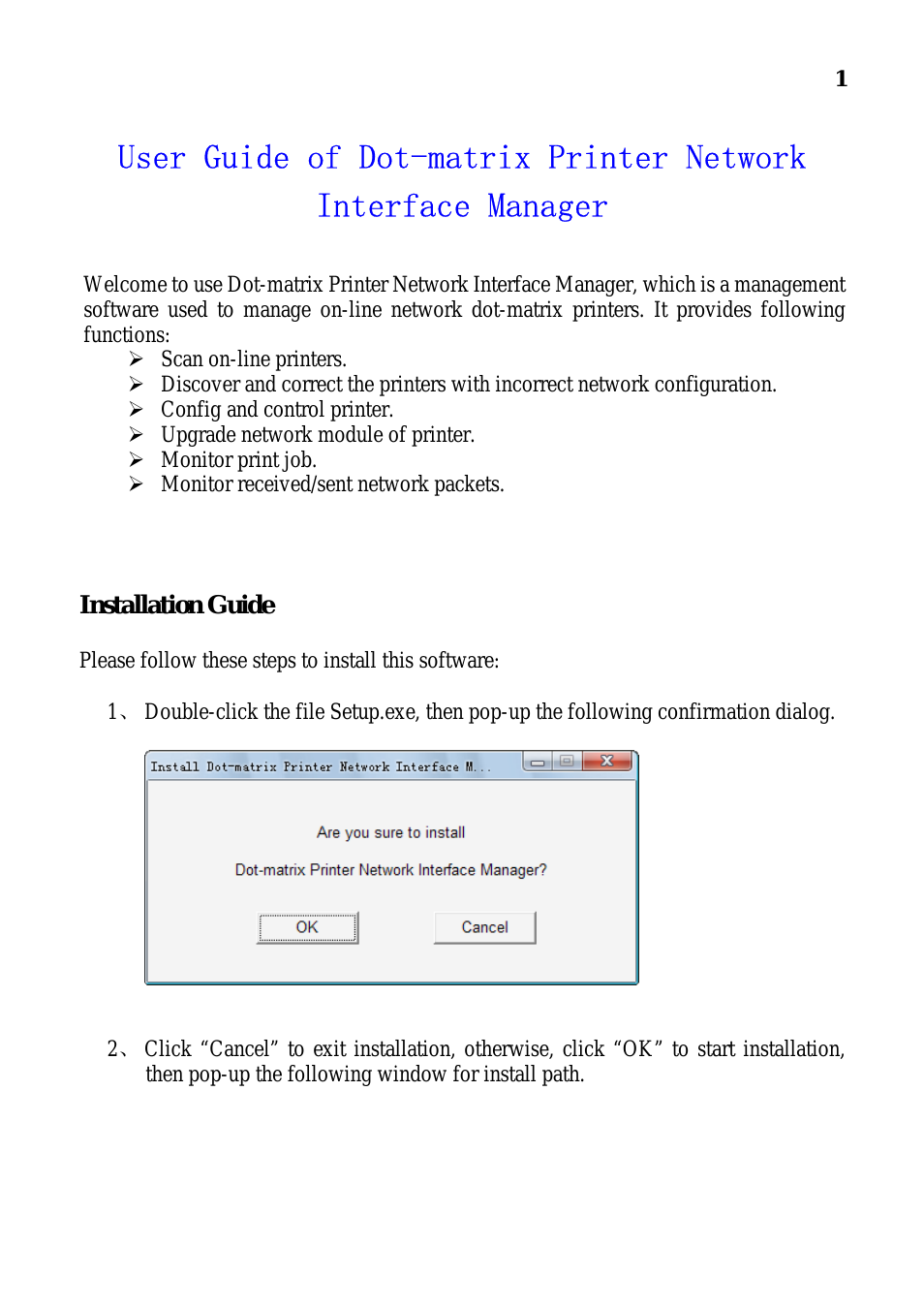 3046 Network Interface Tools
