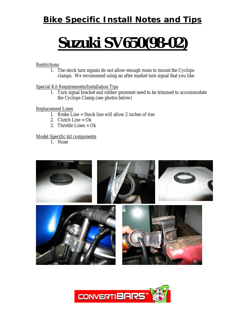 Suzuki: SV650 (.98-02) (Naked Bike)