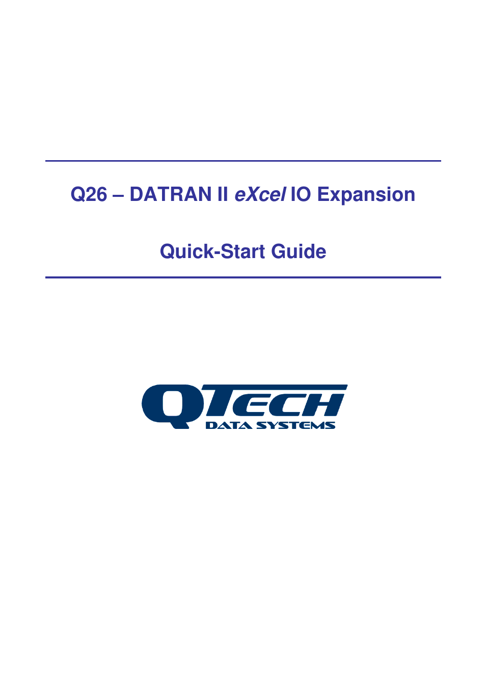 Q26 Digital I__O Expansion Module