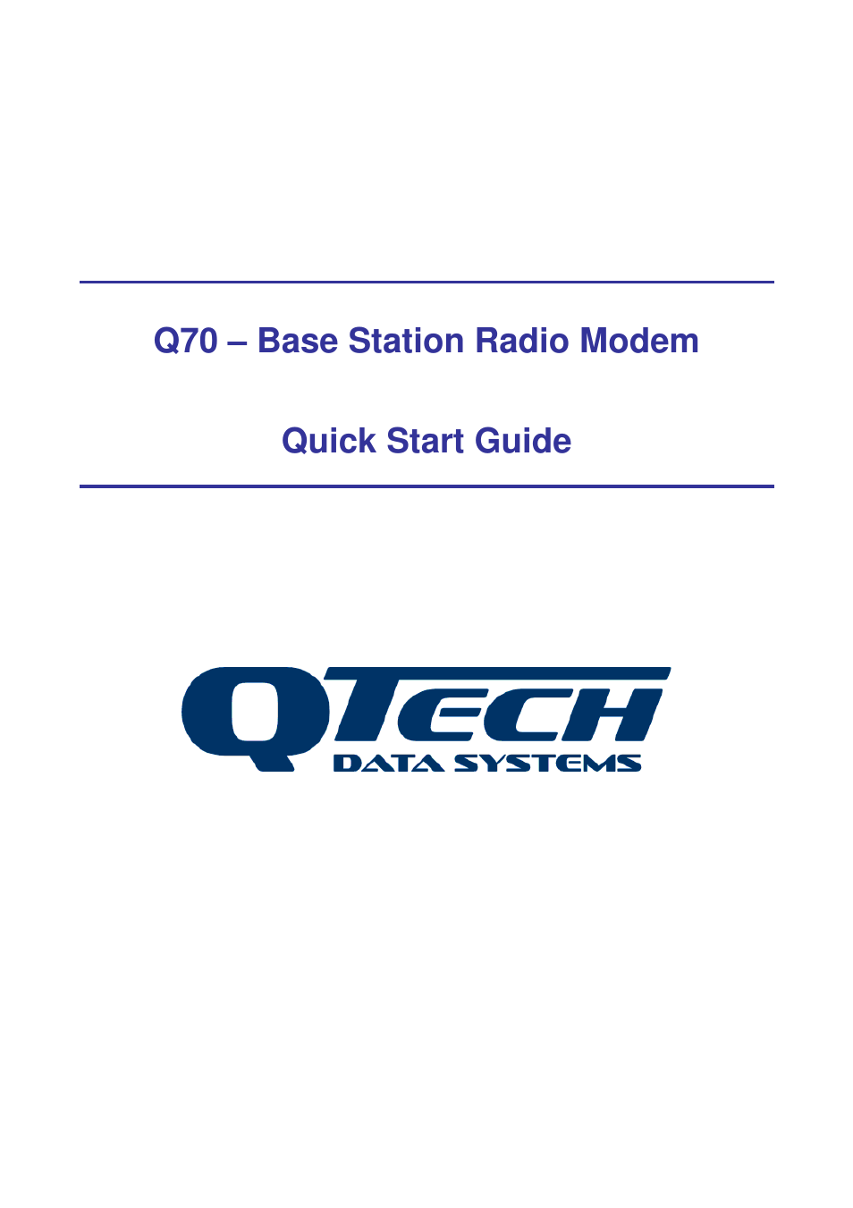 Q70 Base Station Modem