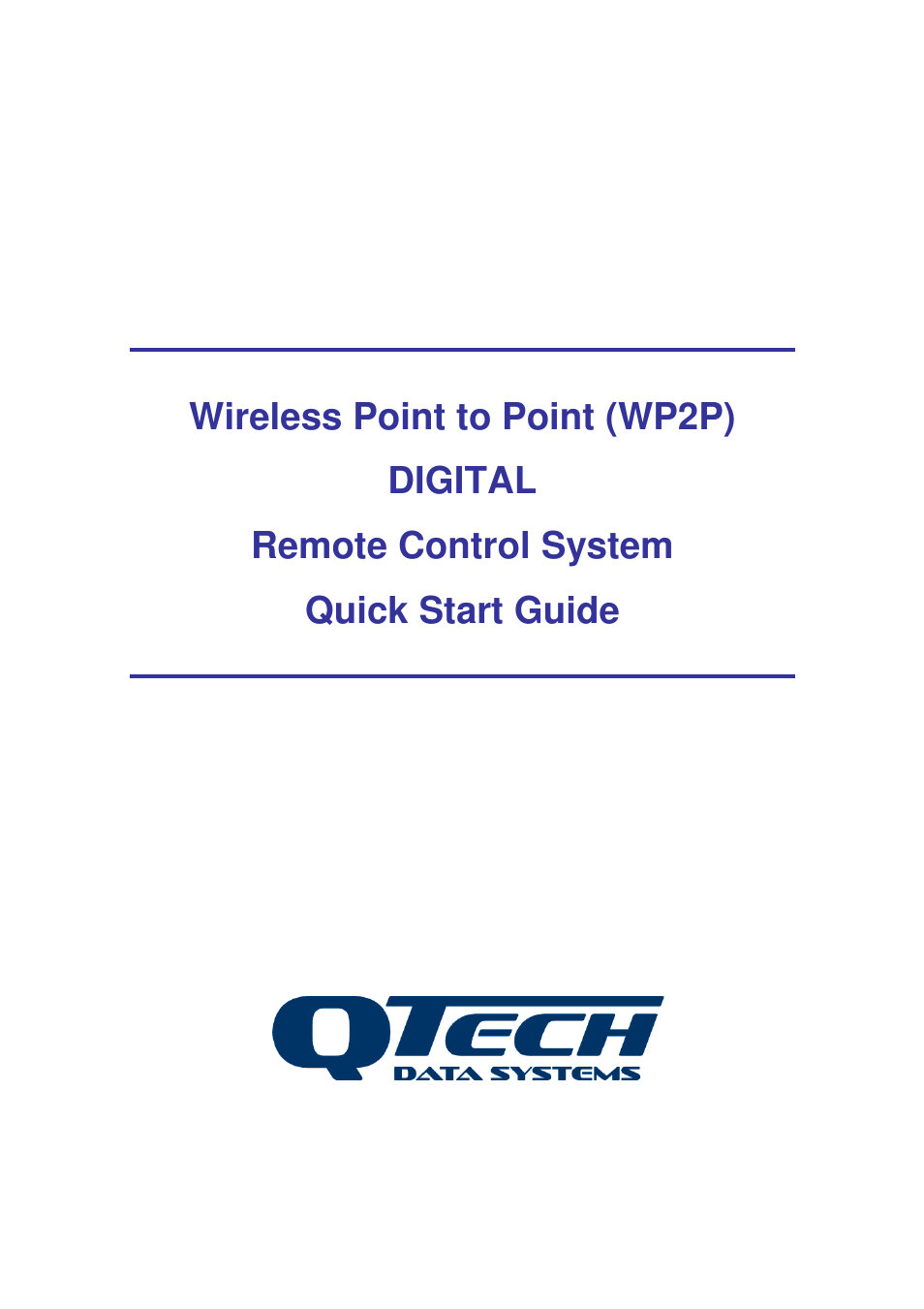 Wireless Point to Point (WP2P) - Digital I__O