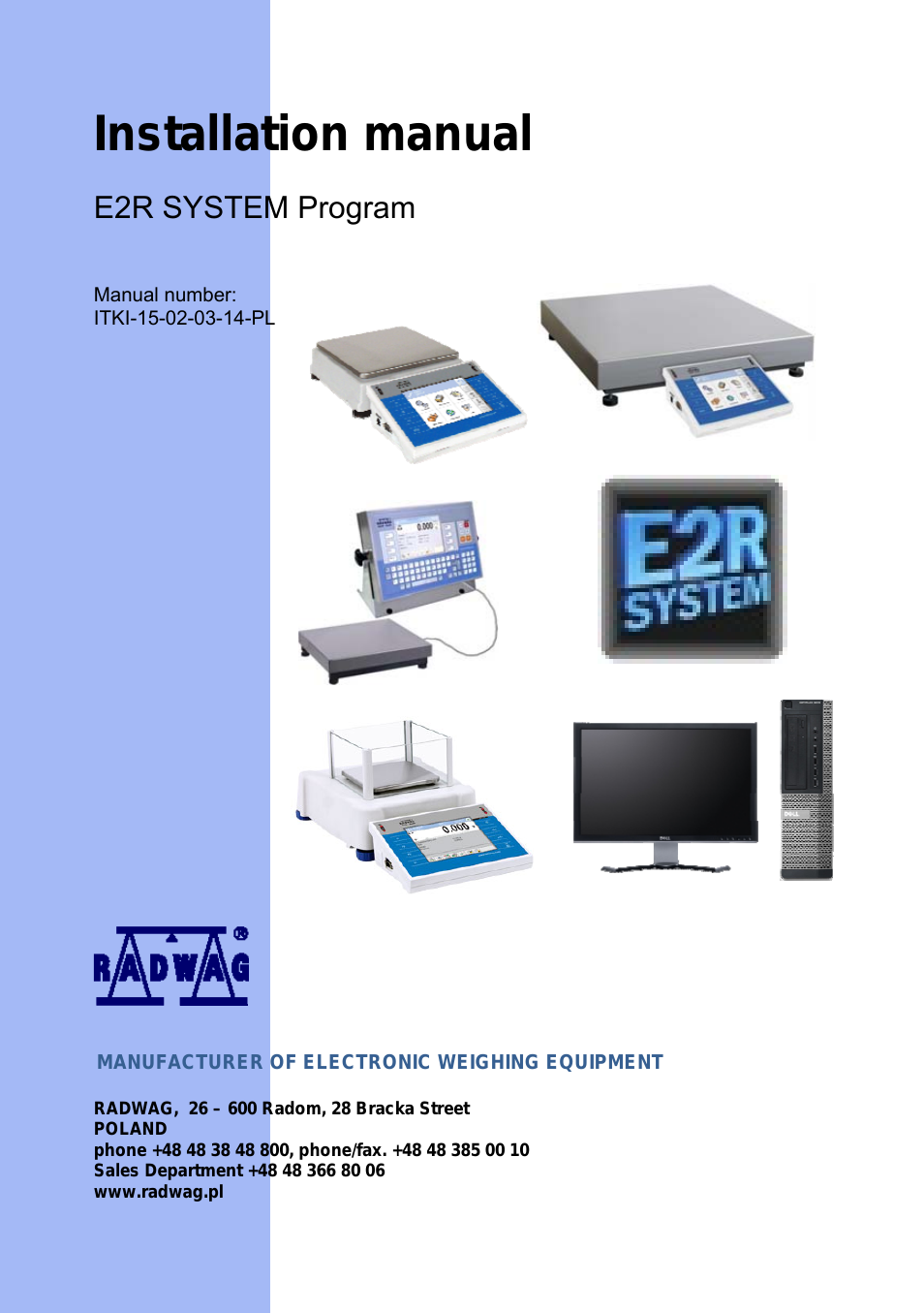 E2R Weighing Records