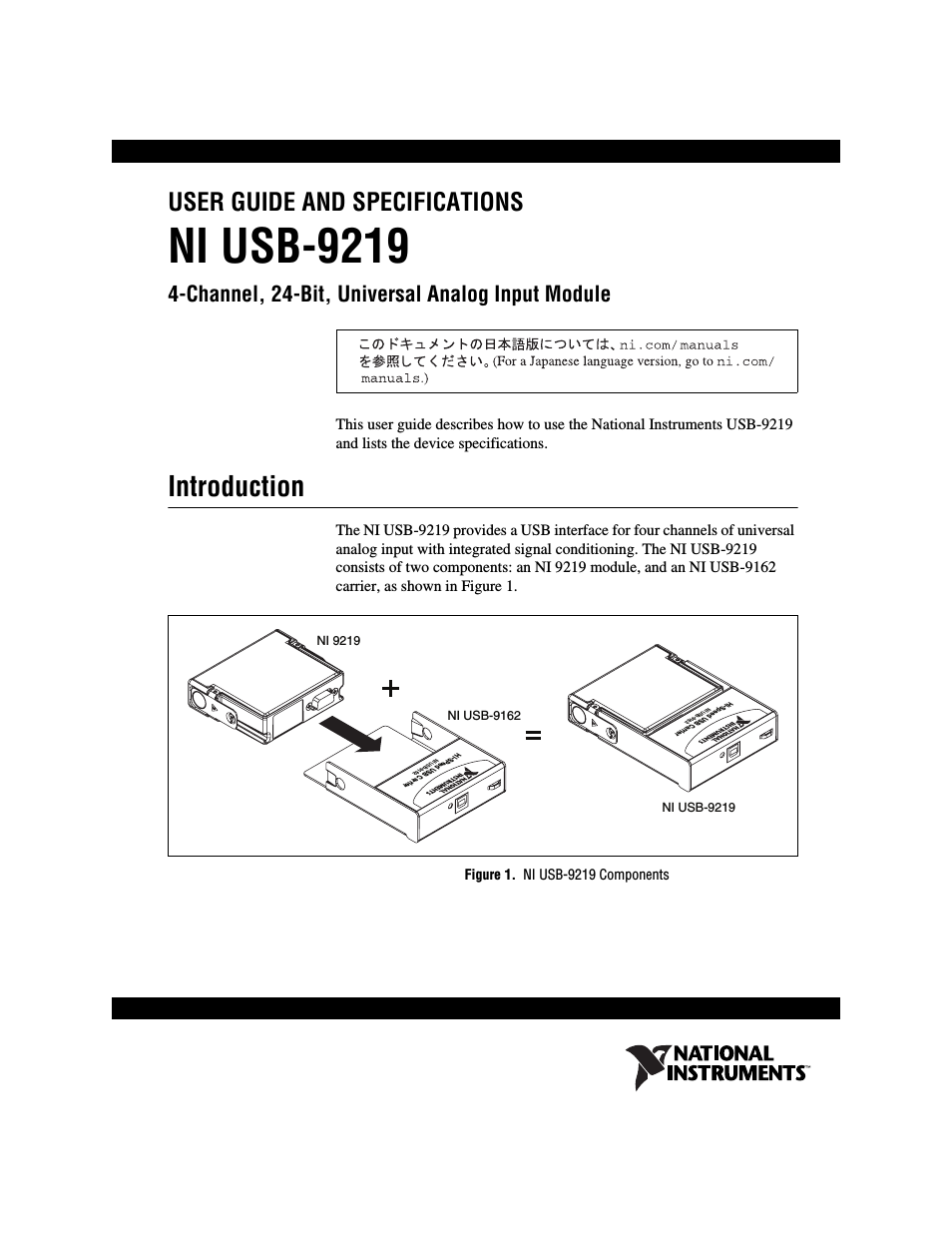 NI USB-9219