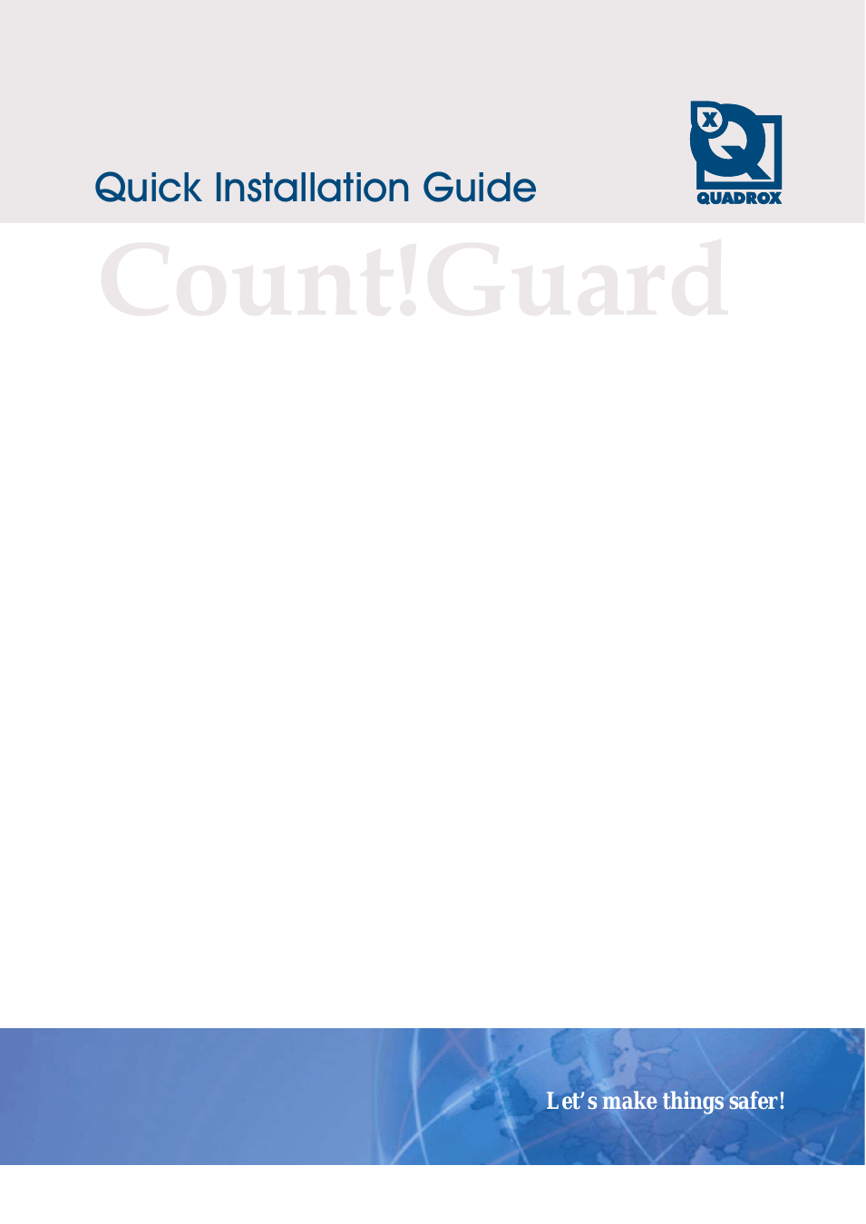 Count-Guard Installation Manual