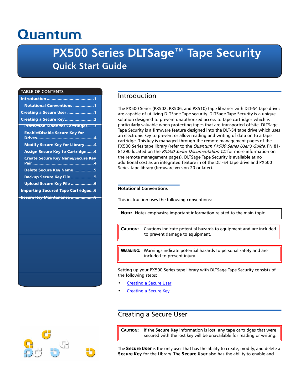 DLTSageTM Tape Security PX500 Series
