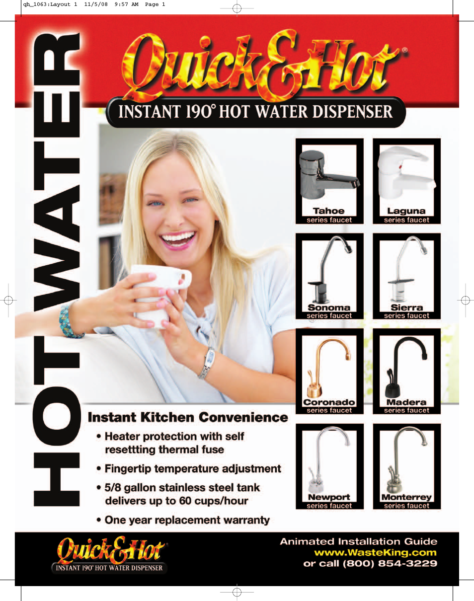 Quick&Hot Hot Water Dispenser