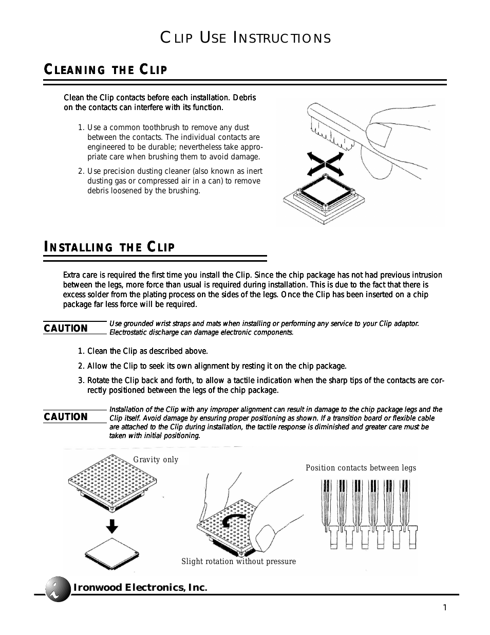 Clip Use Instructions