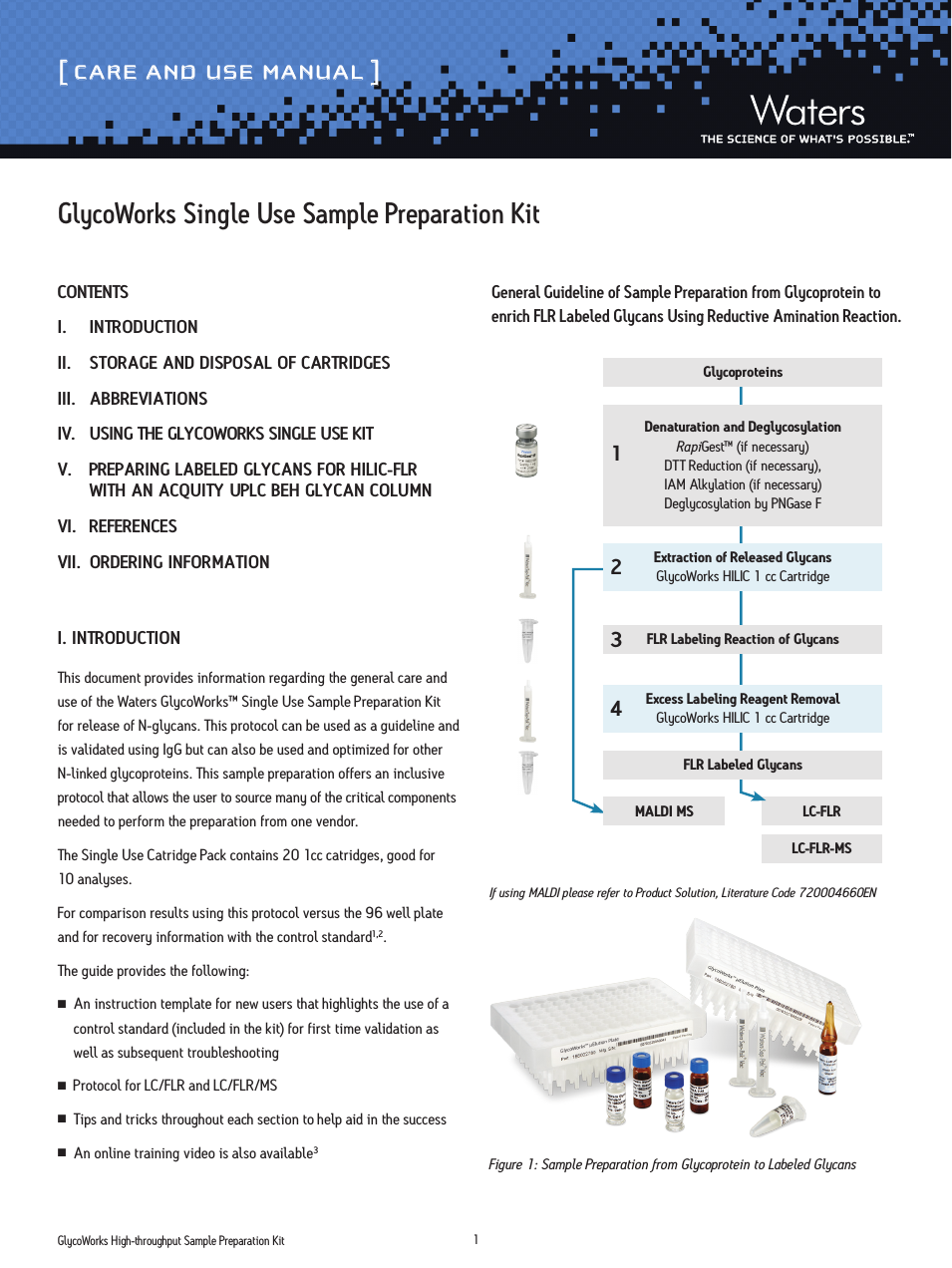 GlycoWorks Single Use Sample Preparation Kit