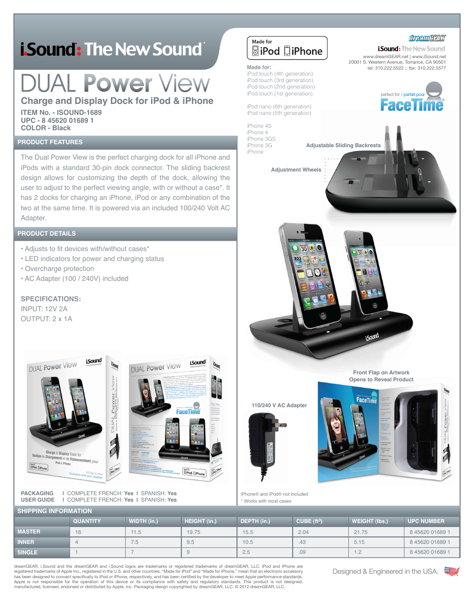 Dual Power View - Sell Sheet