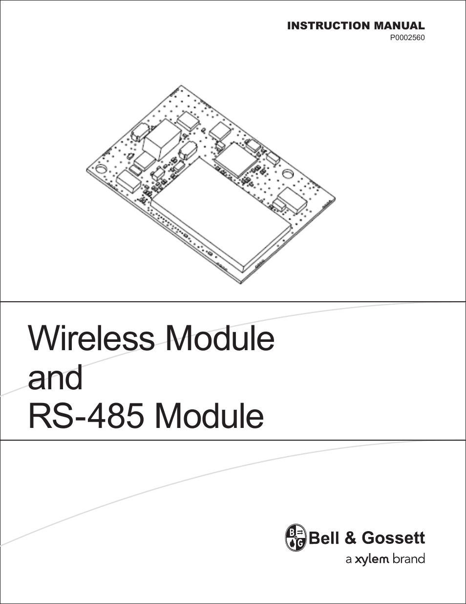 P0002560 Wireless Module and RS-485 Module