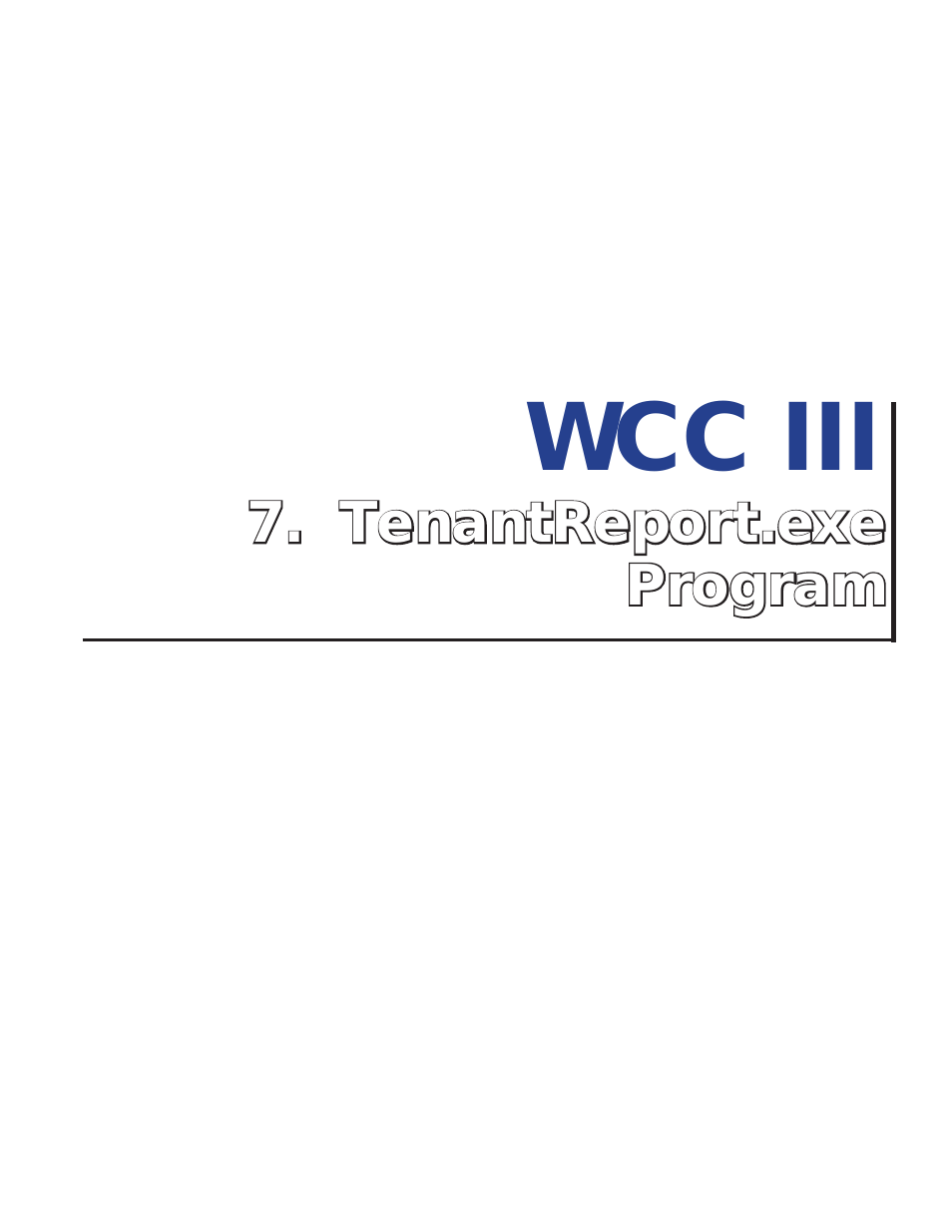 WCC III part 8