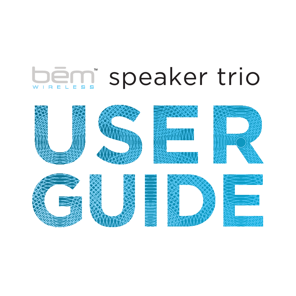 Speaker Trio