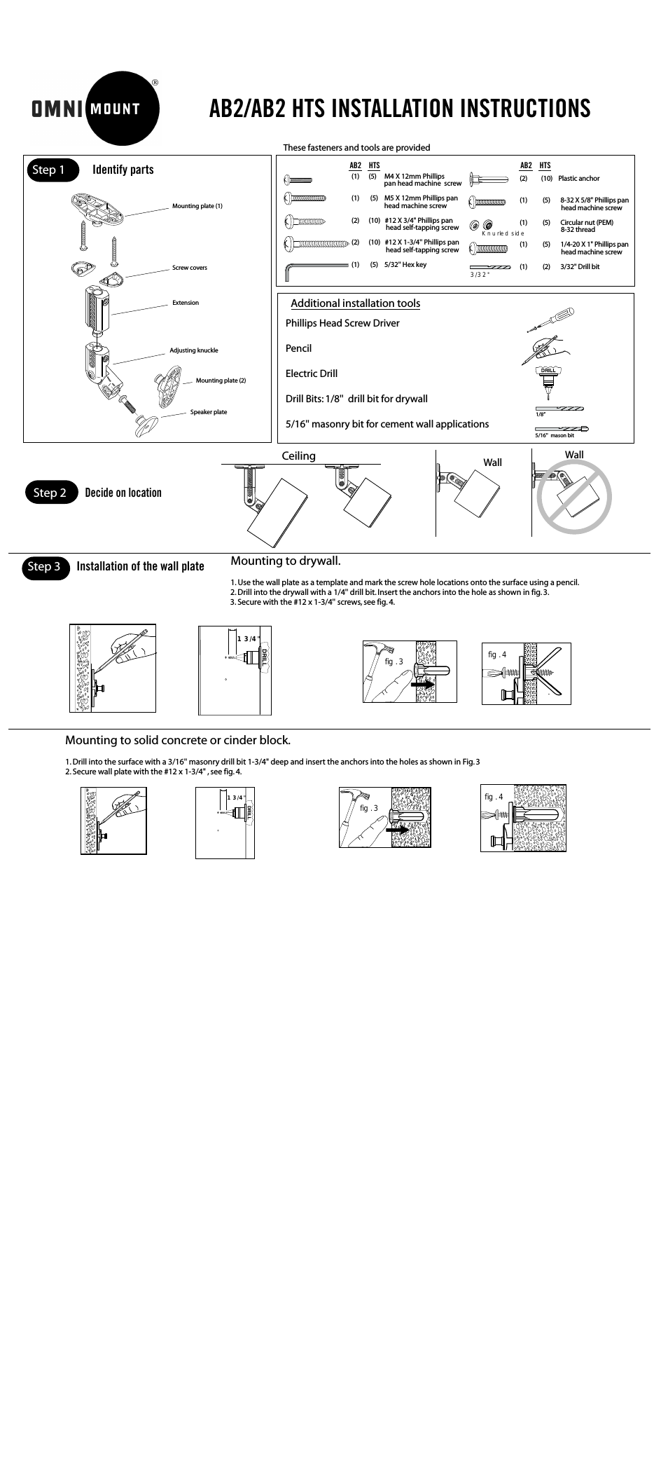 AB2-HTS Manual