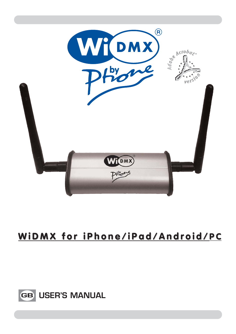 WiDMX by Phone