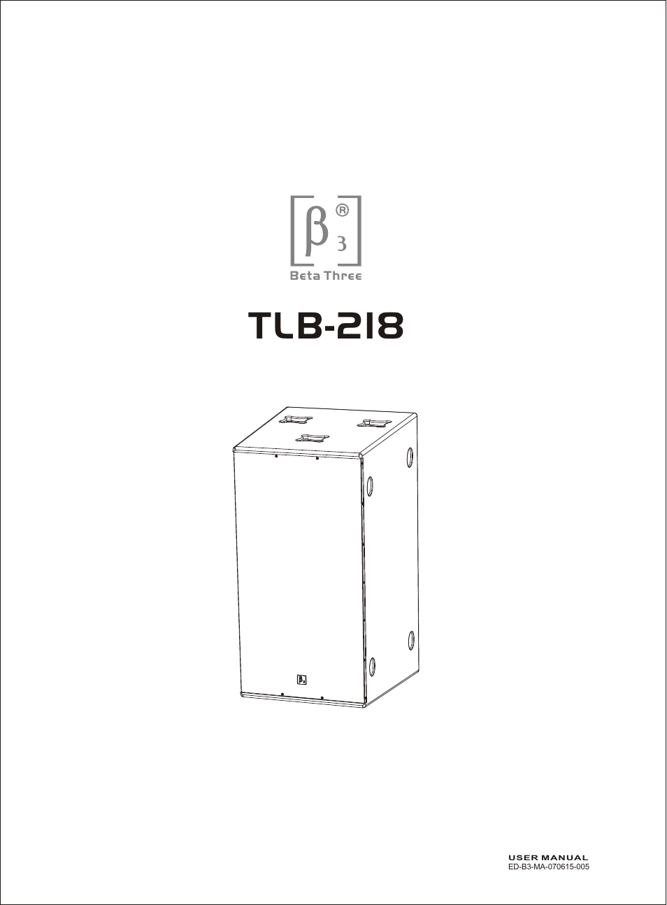 Beta 3 – TLB-218