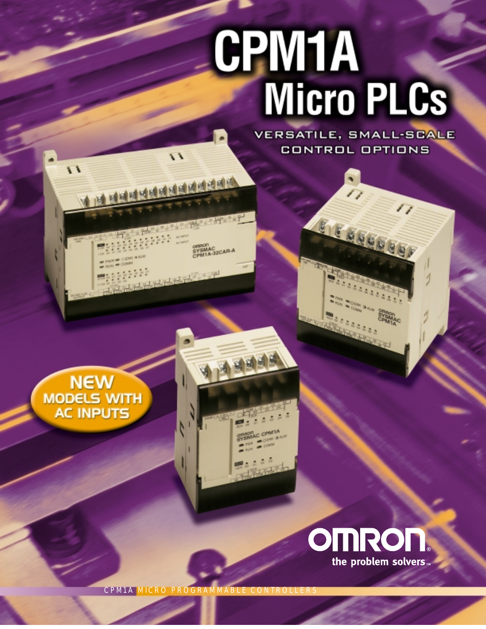 Micro Programmable Controllers CPM1A