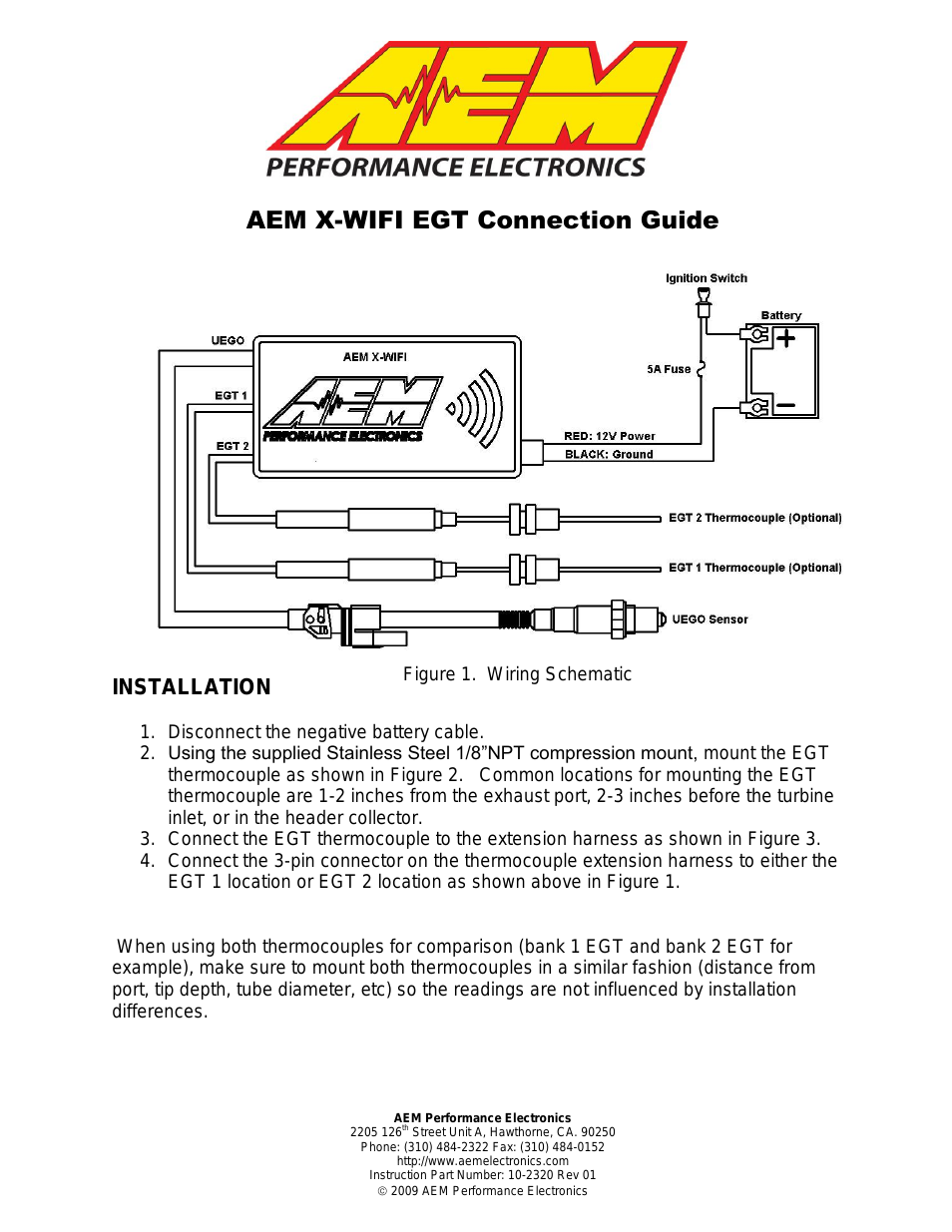 30-2067 X-WiFi K-Type Closed Tip Thermocouple Kit