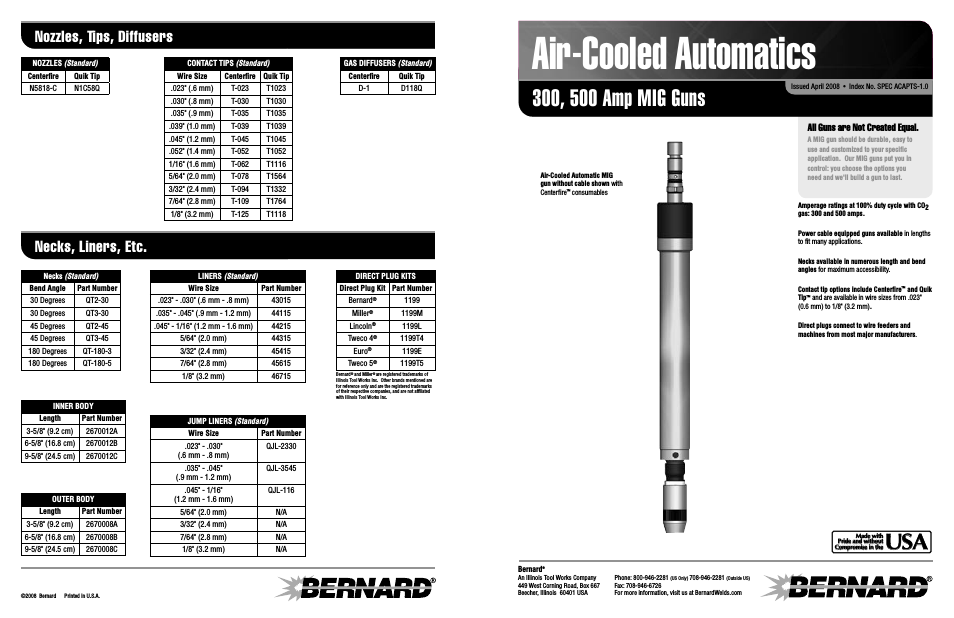 Air-Cooled Automatics ACAPTS-1.0