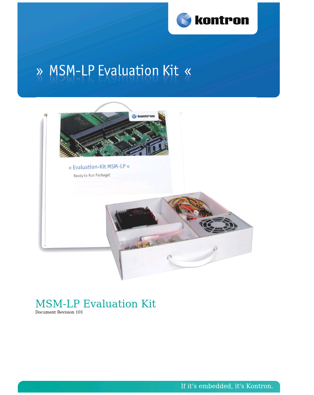 MSM-LP Manual Start-up Guide V101