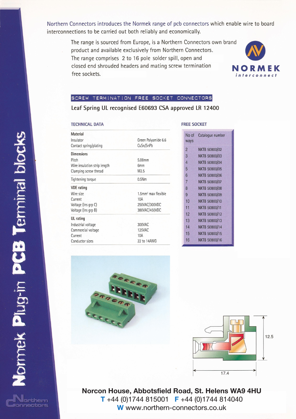 Normek PCB Connectors