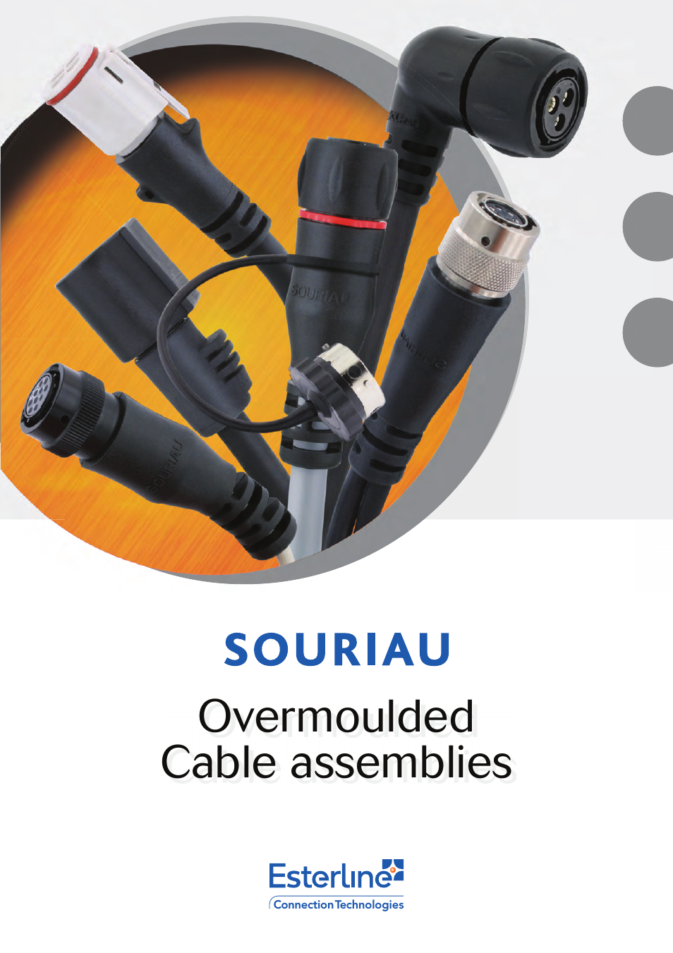 Souriau Overmoulded Cable Assemblies