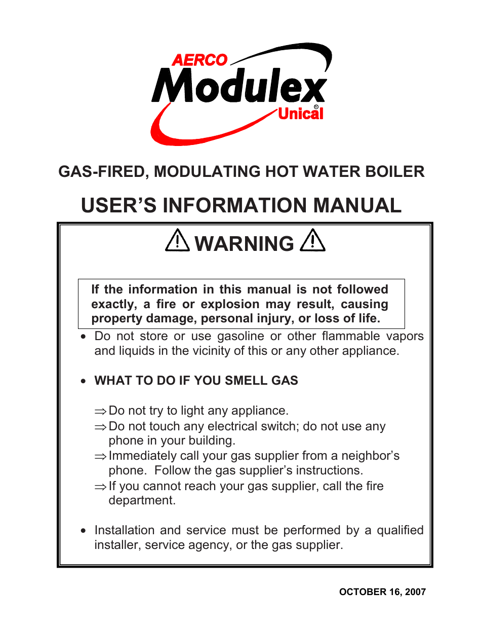 Modulex Users Guide