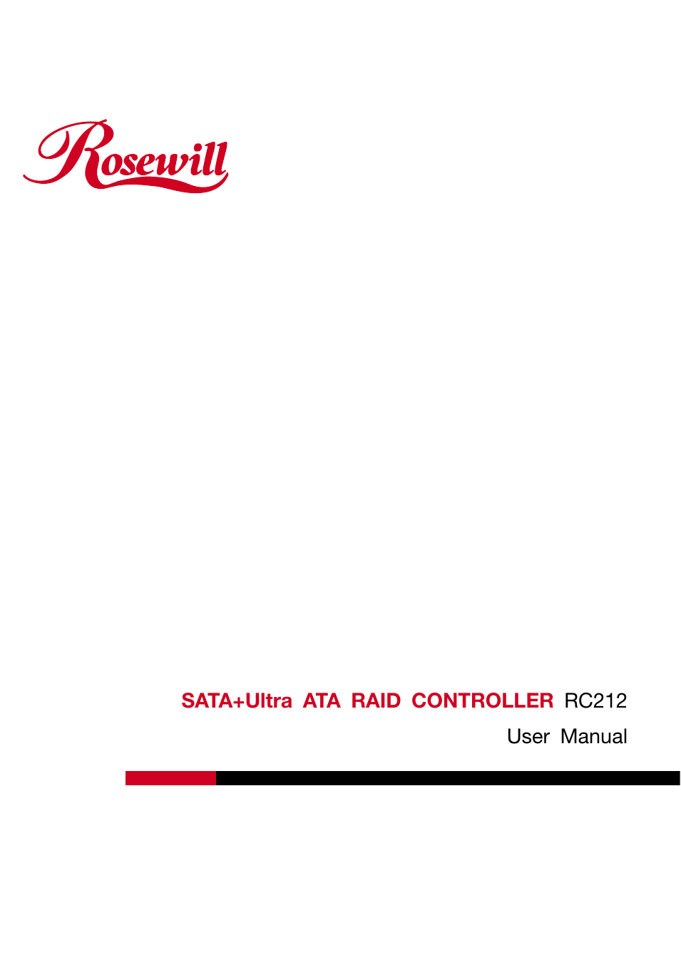 SATA+Ultra ATA Raid Controller RC212