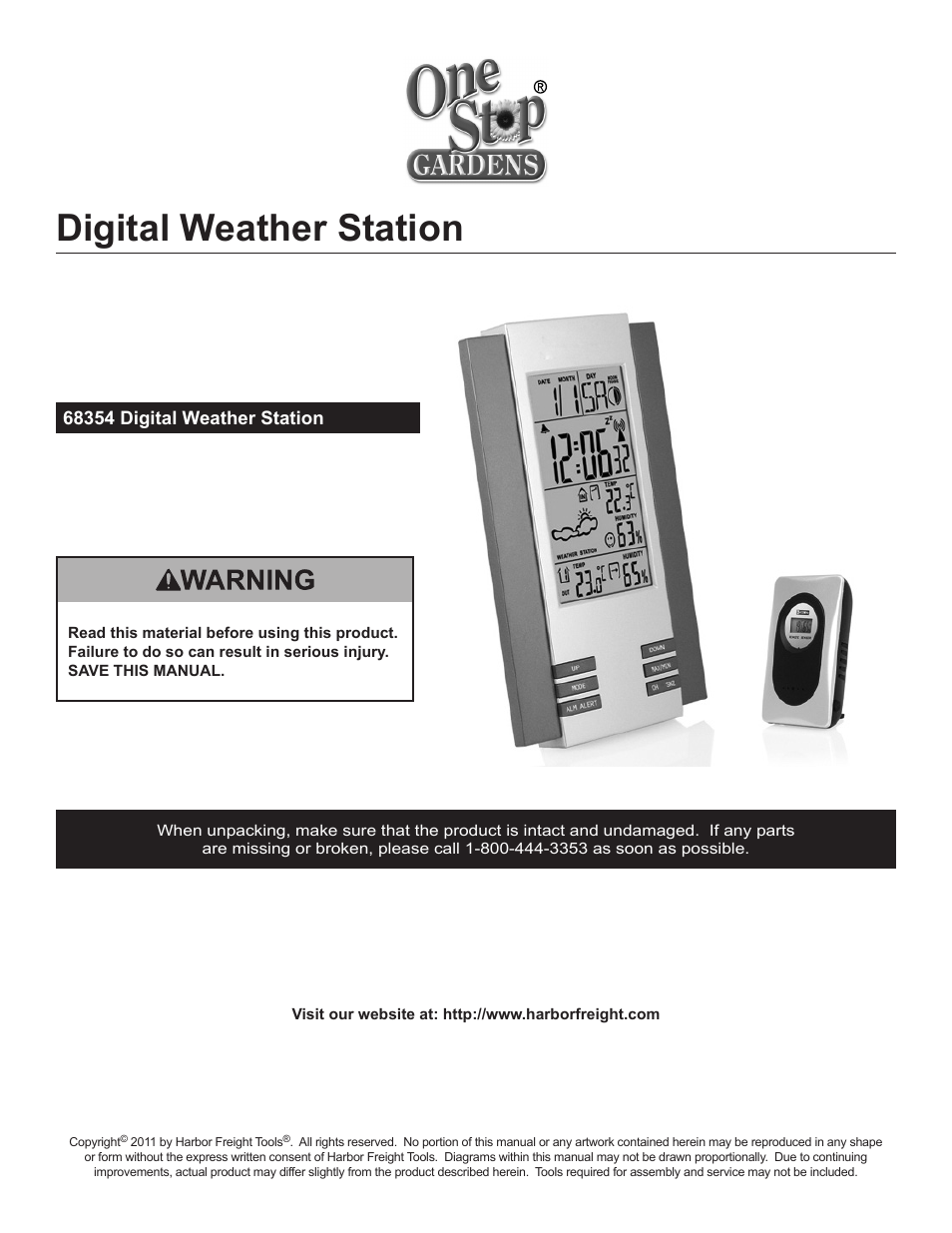 Digital Weather Station 68354